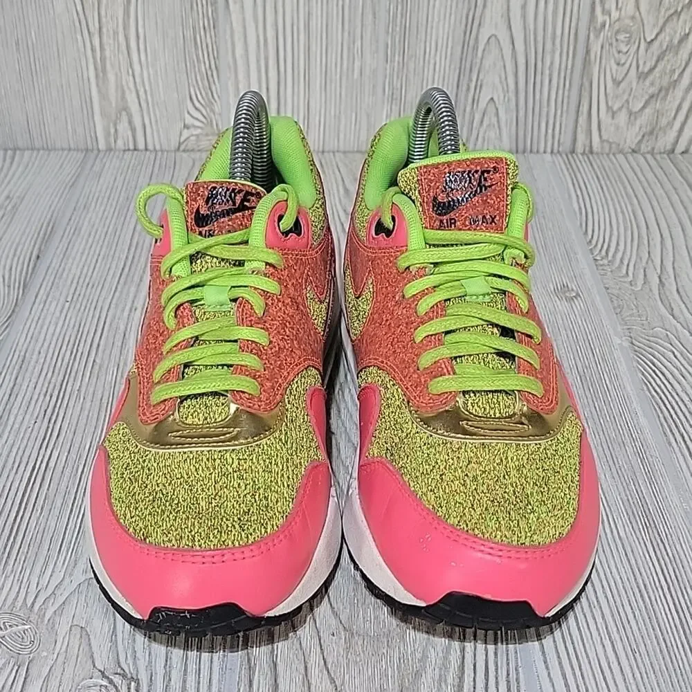 Nike Air Max 1 SE 'Ghost Green/ Hot Punch' Women's 8 - Picture 3 of 13